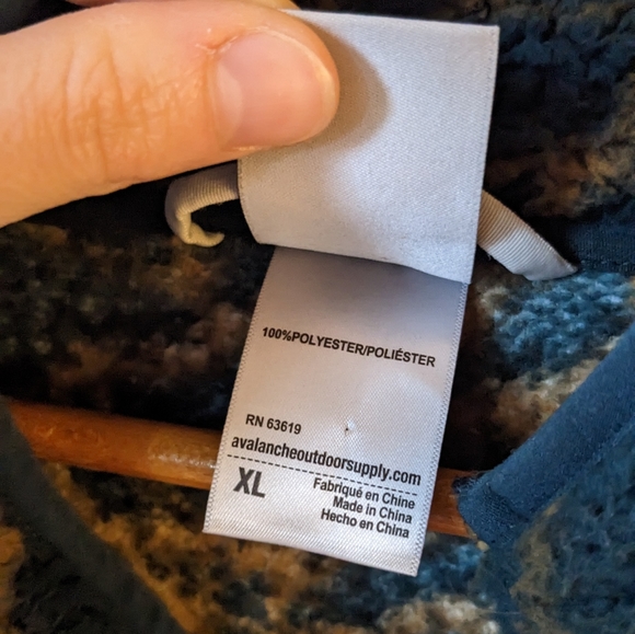 Deep Sea Green Sherpa Zip Up - Picture 8 of 9